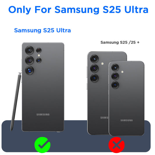 AICase Waterproof Case Samsung Galaxy S25 Ultra Black