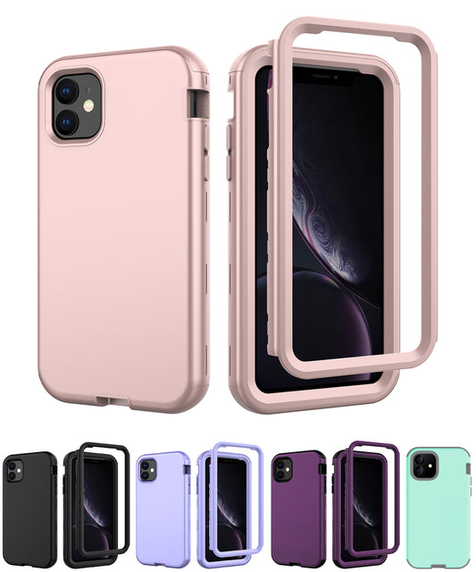 Hybrid Rubber Shockproof Heavy Duty Rugged Case Cover Drop Protection for Apple iPhone 11