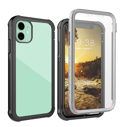 Rugged Shockproof Heavy Duty Case with Built-in Screen Protector for Apple iPhone 11 Pro Max / 11