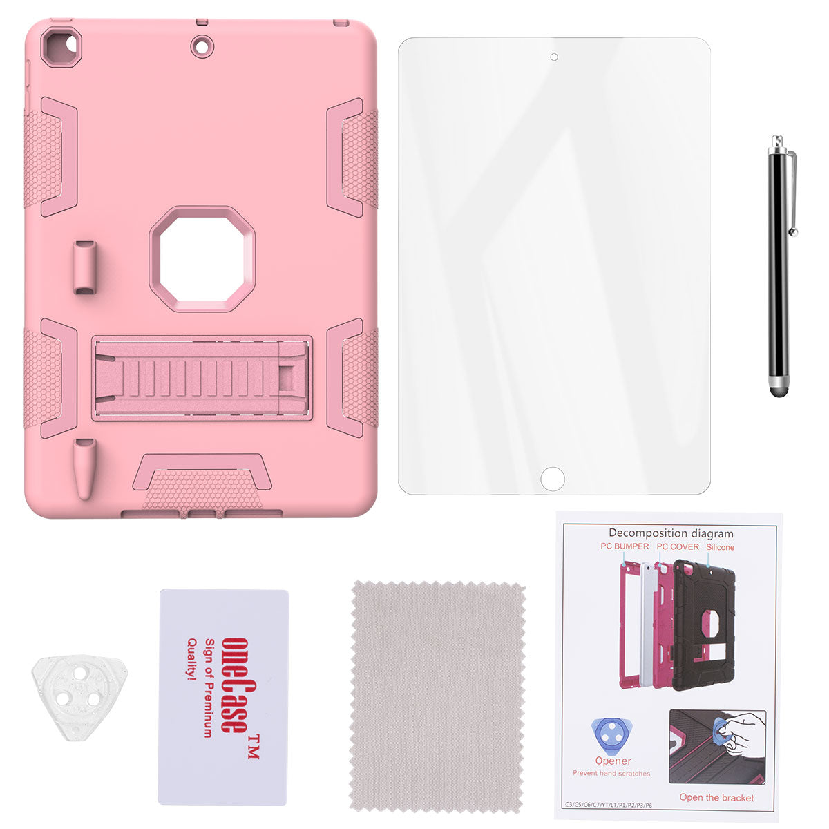 Heavy Duty Protective Case for iPad (7th, 8th, and 9th Generation)