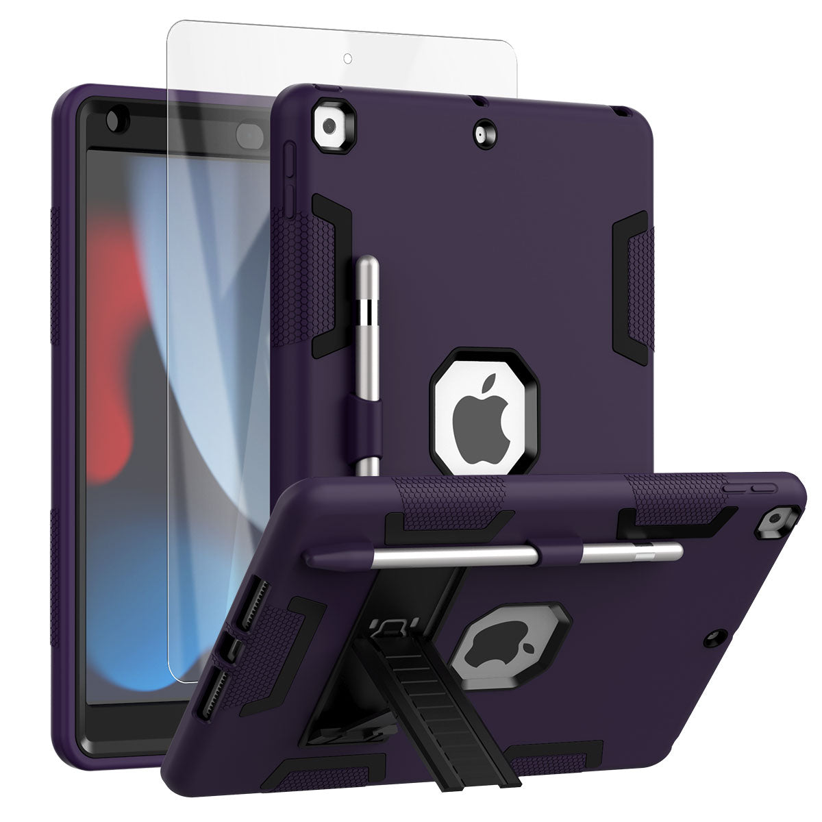 Heavy Duty Protective Case for iPad (7th, 8th, and 9th Generation)