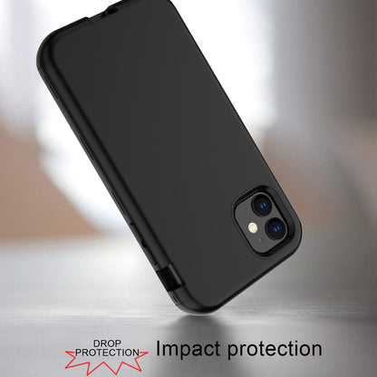 Hybrid Rubber Shockproof Heavy Duty Rugged Case Cover Drop Protection for Apple iPhone 11