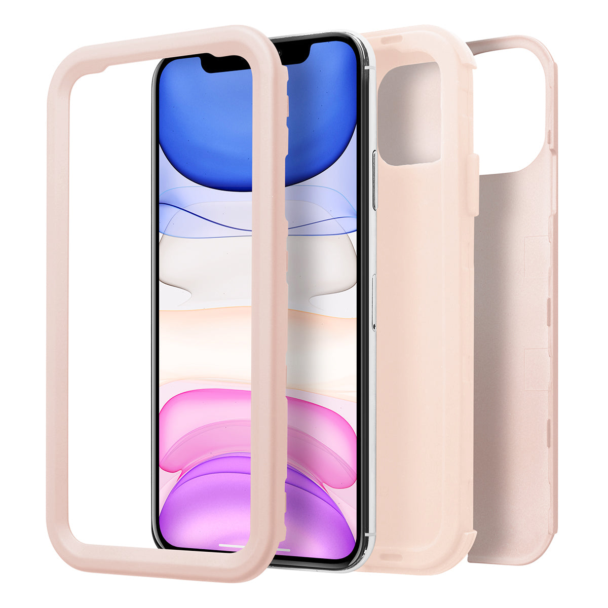 Hybrid Rubber Shockproof Heavy Duty Rugged Case Cover Drop Protection for Apple iPhone 11